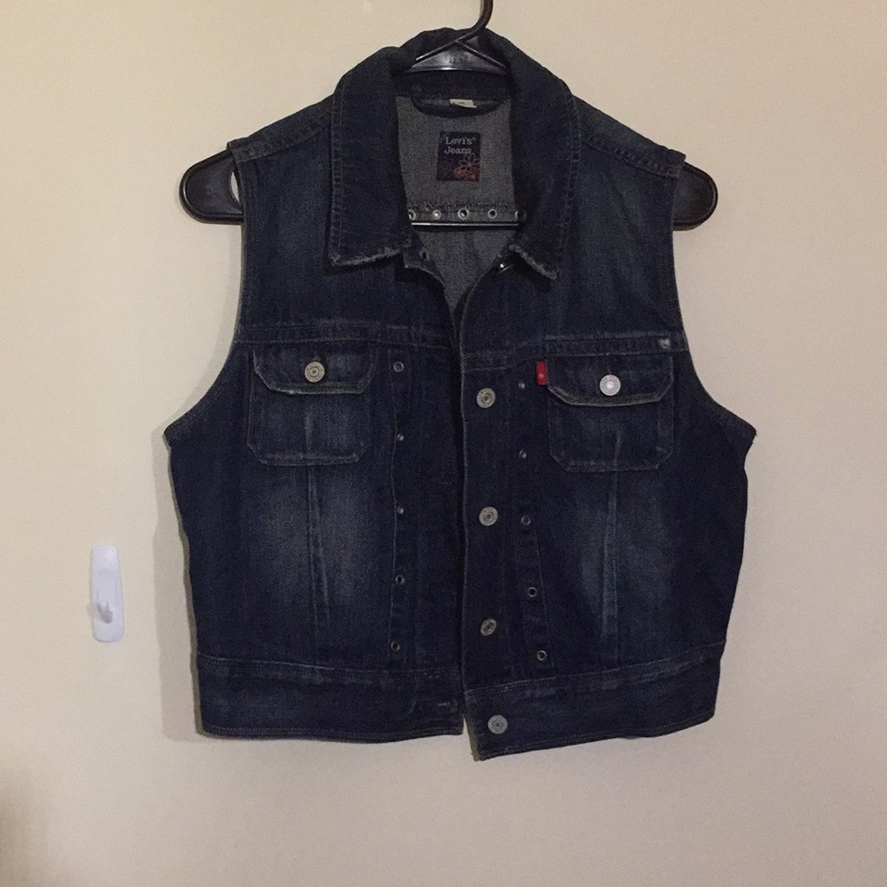 Levi Jeans Brand Denim Vest